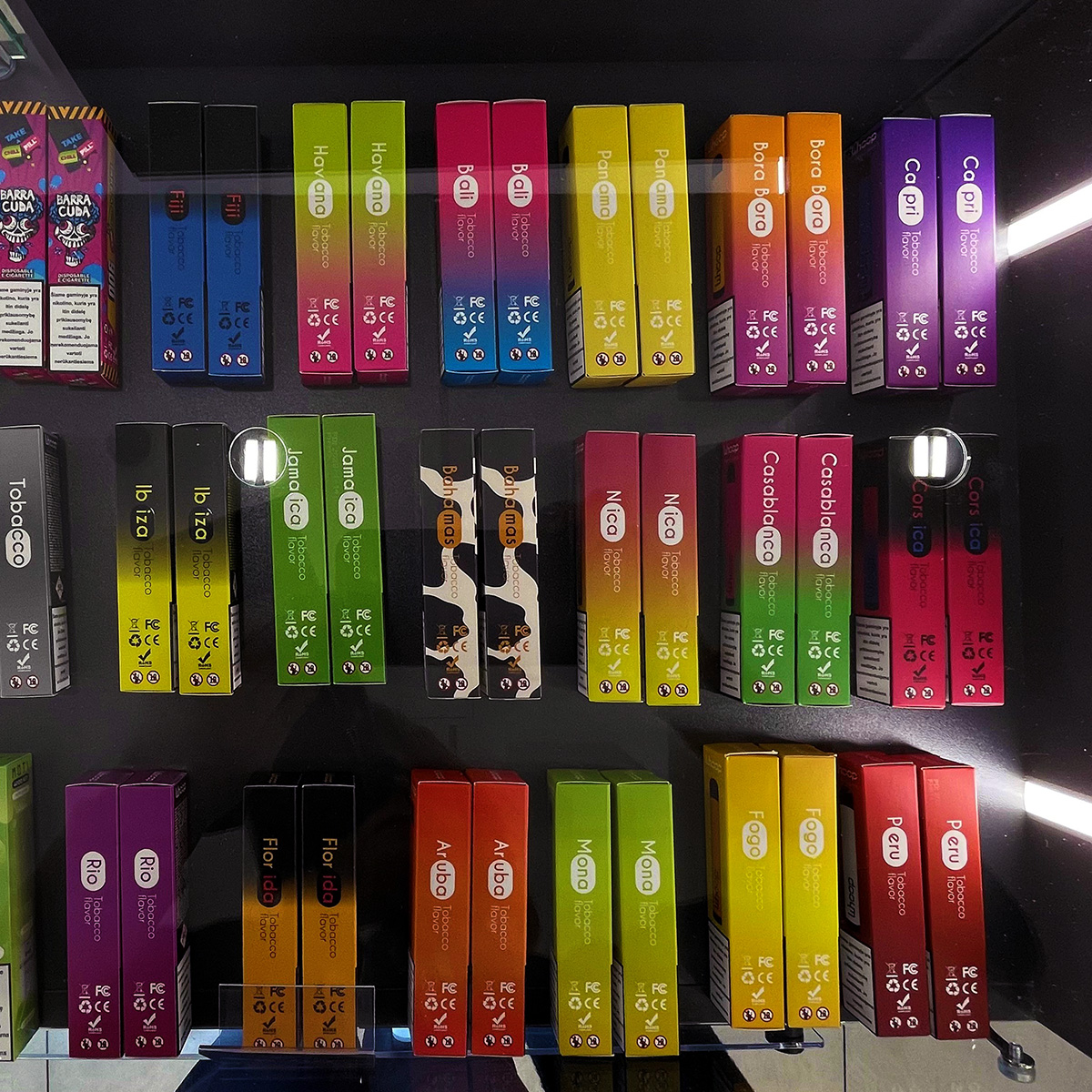 Electronic cigarette shops in Vilnius CUP